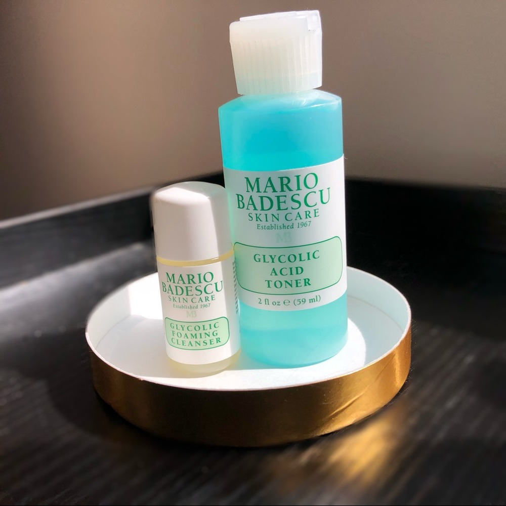 Mario Badescu mini cleanser and toner